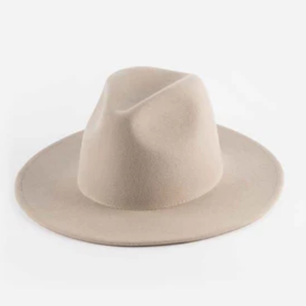 Elegant Tan Women's Fedora Hat